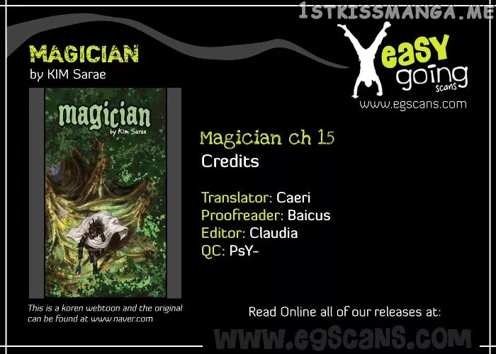 Read Magician (KIM Sarae) Chapter 15 Online