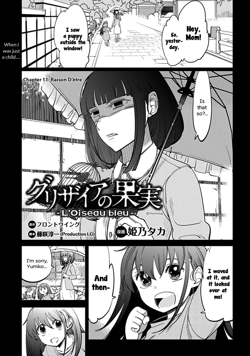 Read Grisaia no Kajitsu – L’oiseau bleu Chapter 11 - Raison D’être [END] Online