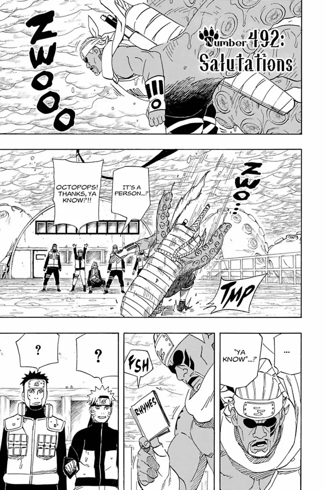 Read Naruto Chapter 492 - Salutations Online