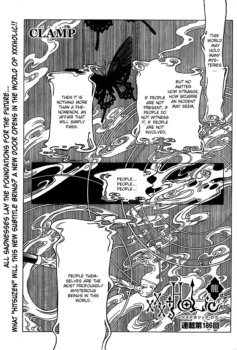 Read xxxHOLiC Chapter 97 Online
