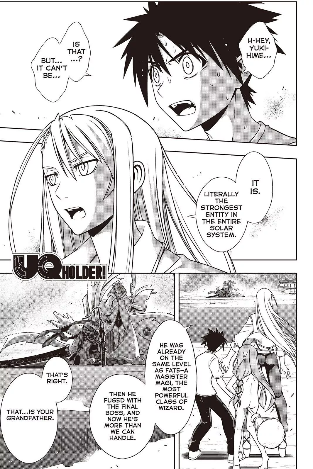 Read UQ HOLDER! Chapter 126 Online