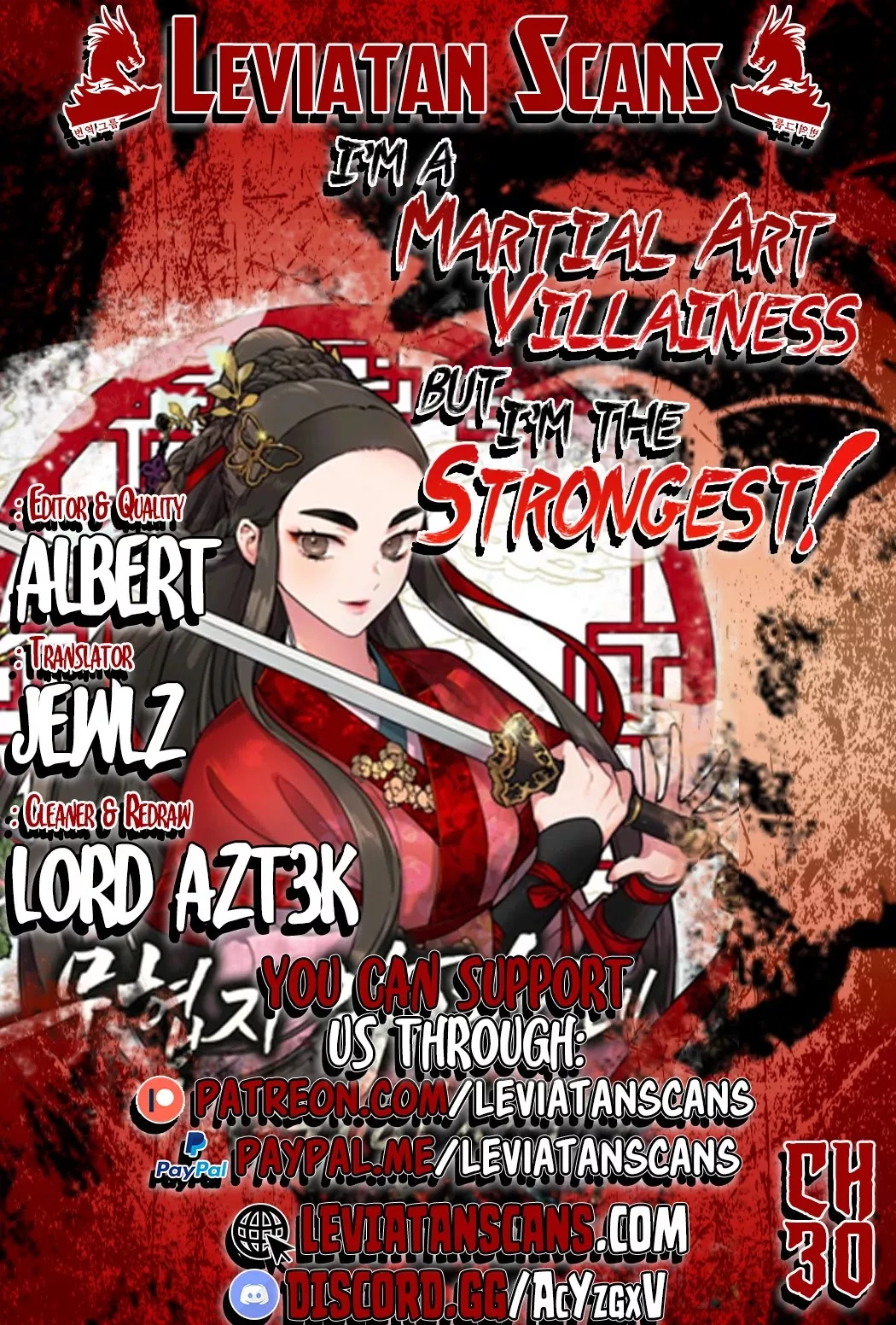 Read I’m a Martial Art Villainess, but I’m the Strongest! Chapter 30 Online