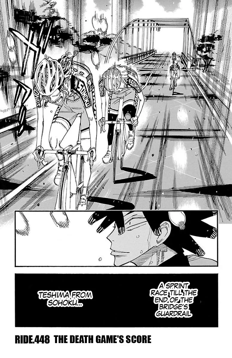 Read Yowamushi Pedal Chapter 448 - the death game's score Online