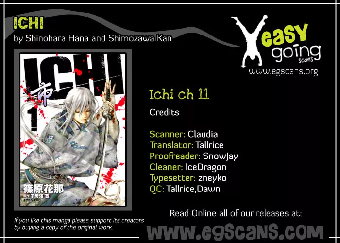 Read Ichi Chapter 11 - The Madness Resounds Online