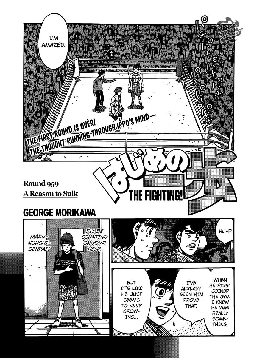 Read Hajime no Ippo Chapter 959 Online