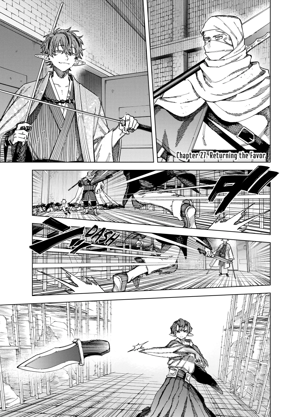 Read The Witch and the Mercenary Chapter 27 Online
