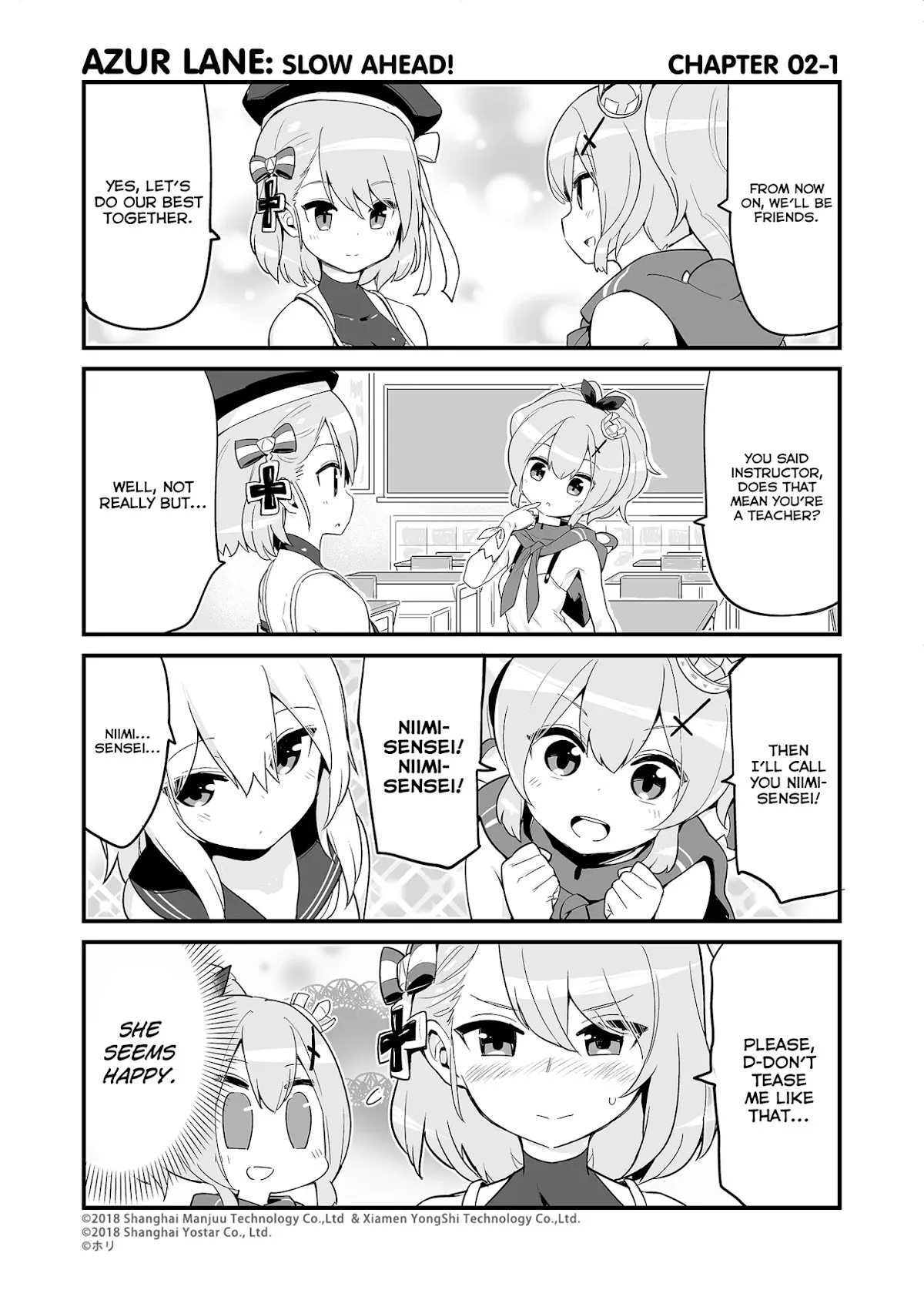 Read Azur Lane 4-koma: Slow Ahead Chapter 2 Online