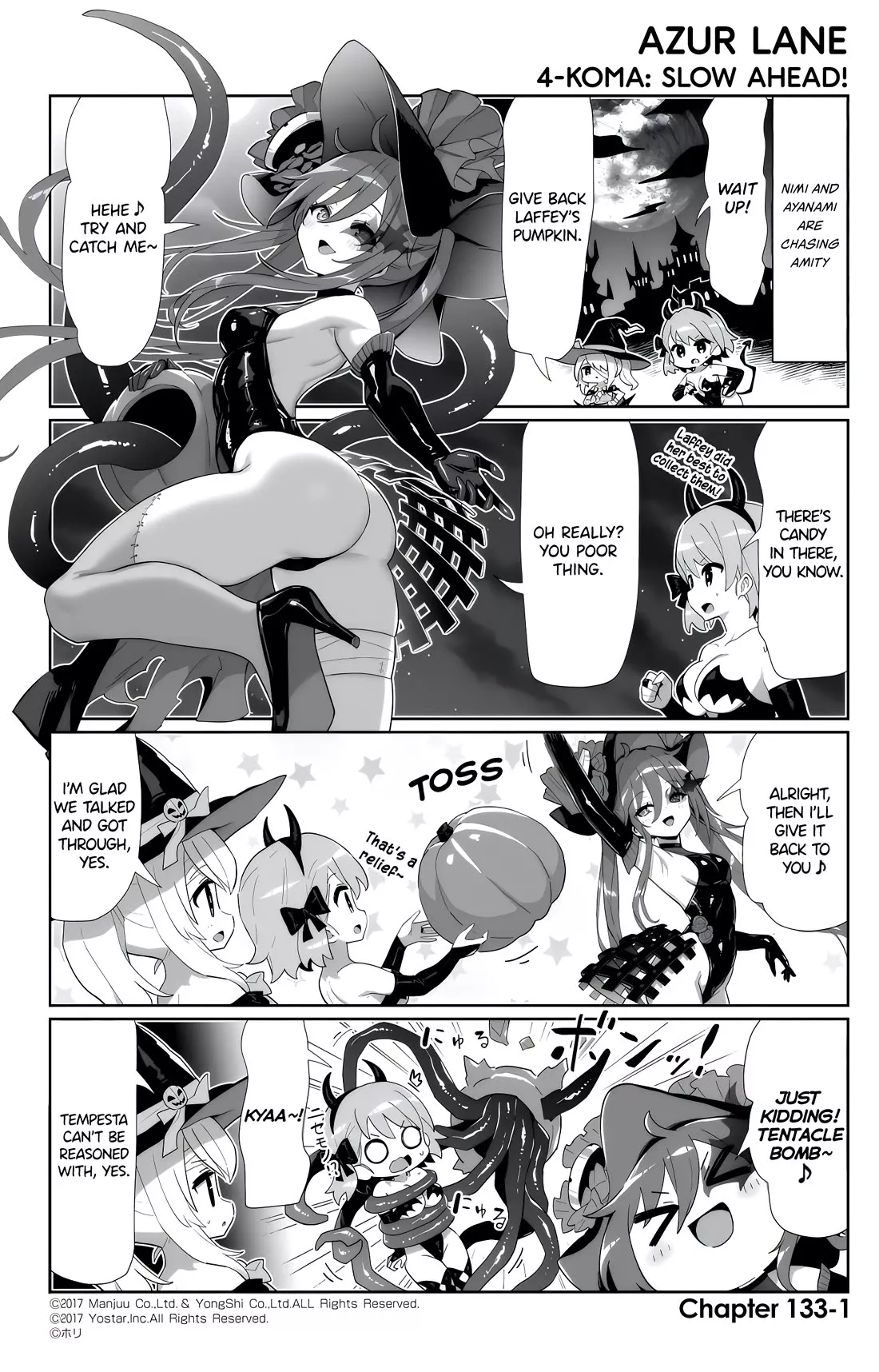 Read Azur Lane 4-koma: Slow Ahead Chapter 133 - Amity & Portsmouth Adventure Online