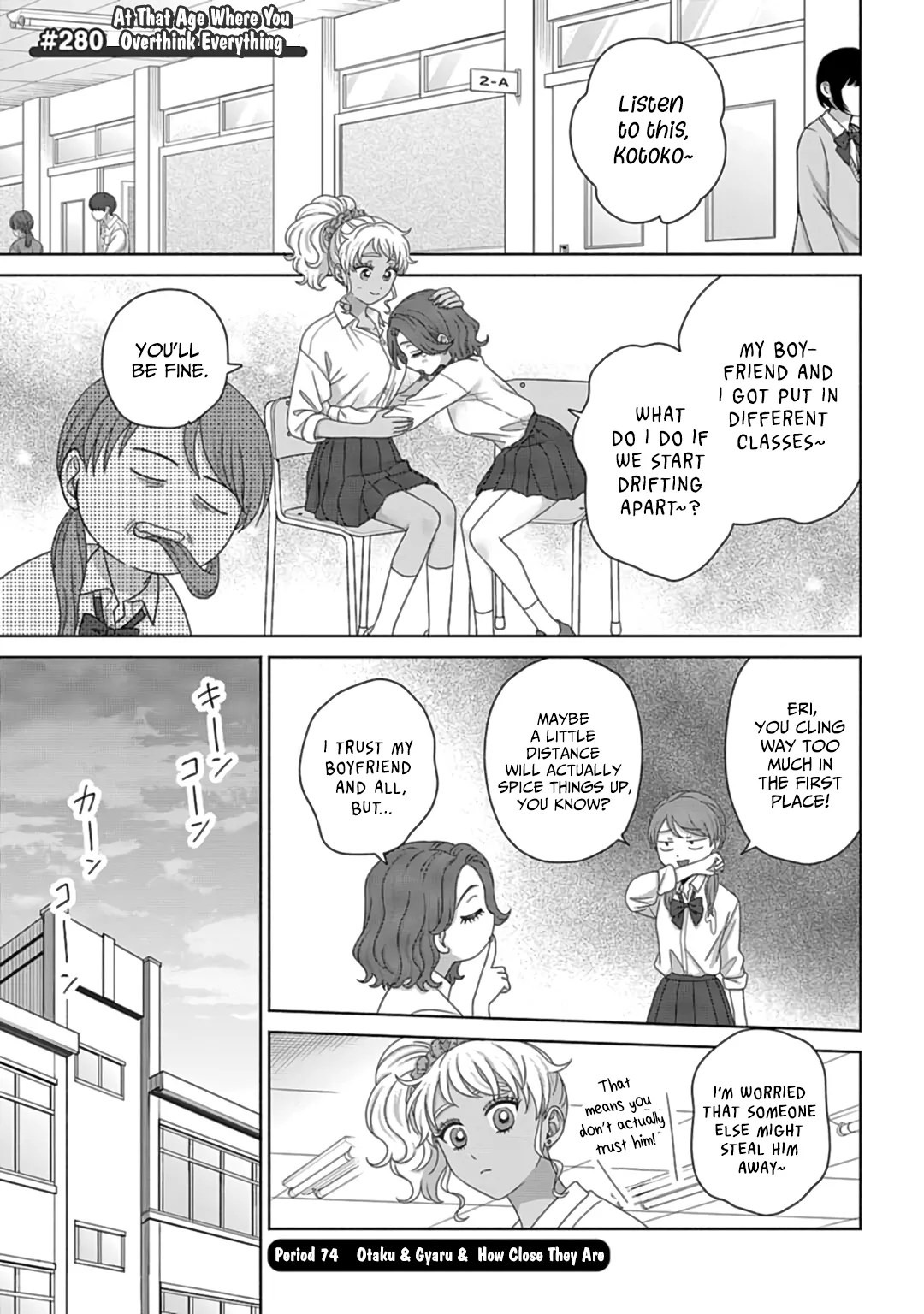 Read Gals Can’t Be Kind to Otaku!? Chapter 74 - Otaku & Gyaru & How Close They Are Online