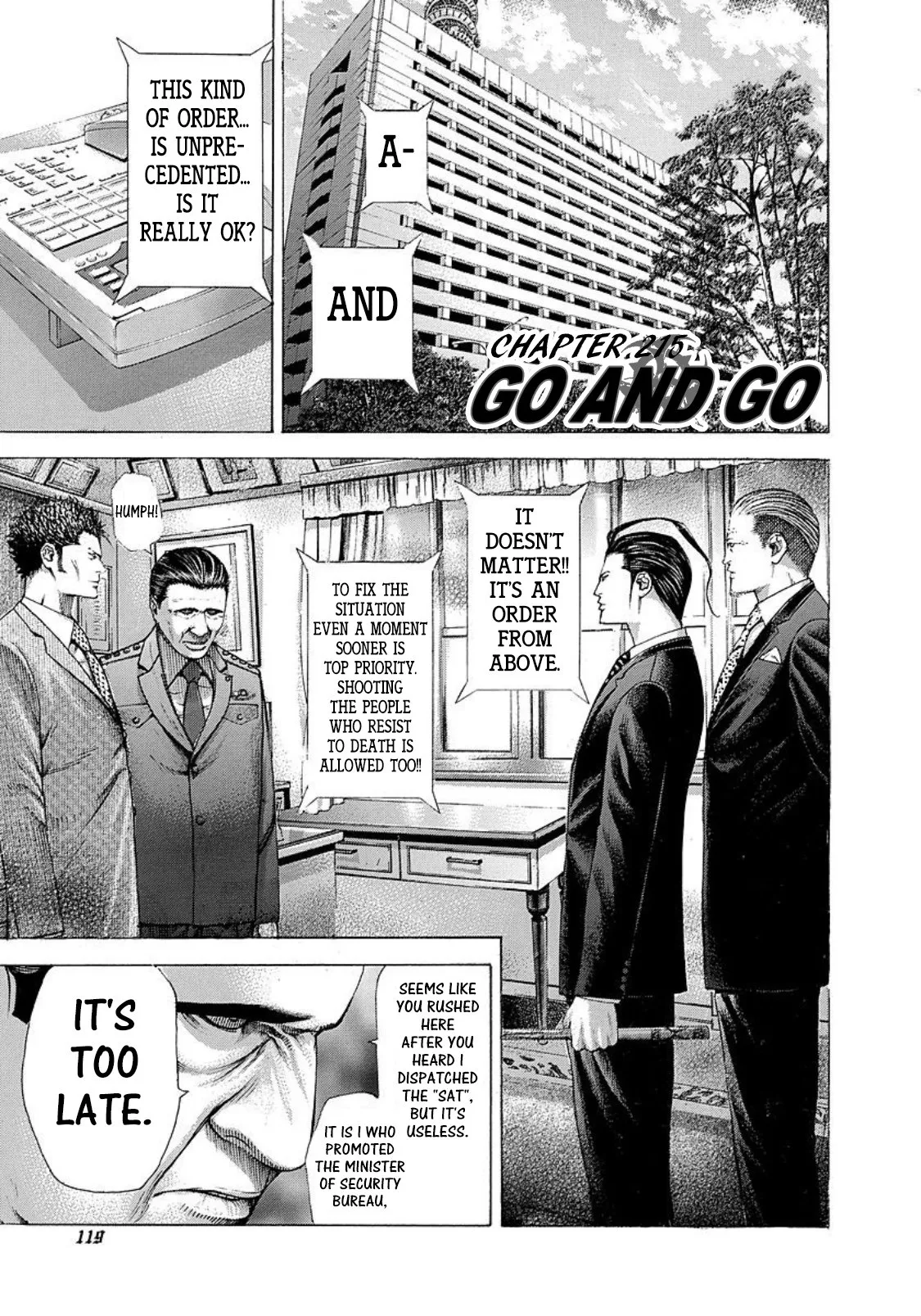 Read Usogui Chapter 215 - Go And Go Online
