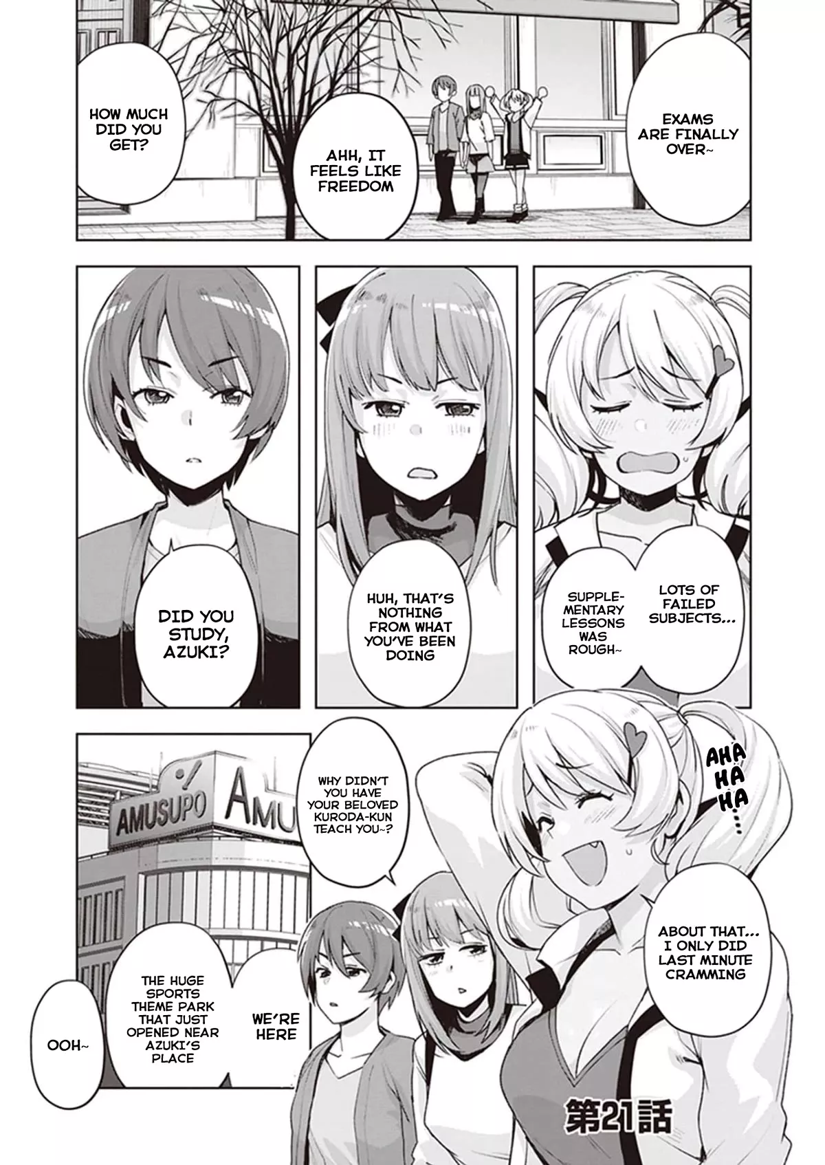 Read Kuro Gyaru-san ga Kuru! Chapter 21 Online