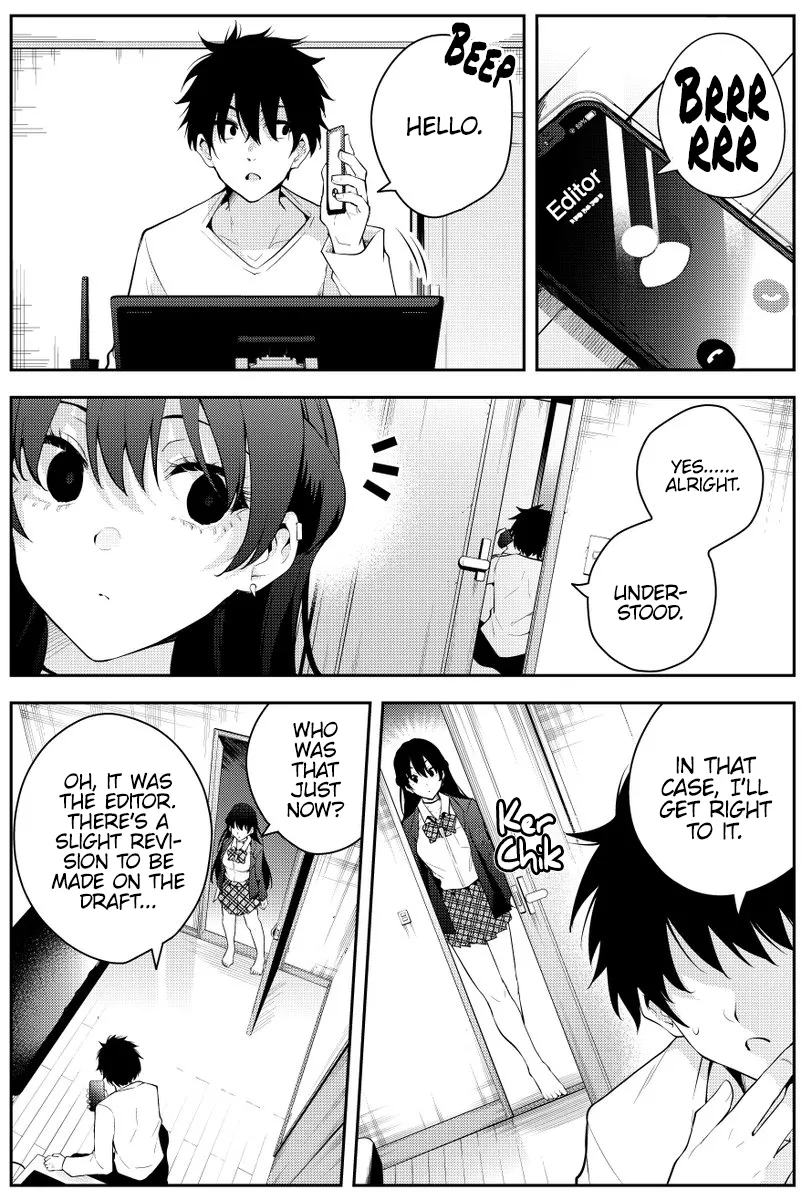 Read Mishiranu Joshikousei ni Kankensareta Mangaka no Hanashi Chapter 38 - The story of a manga artist using a yandere high school girl as a model Online