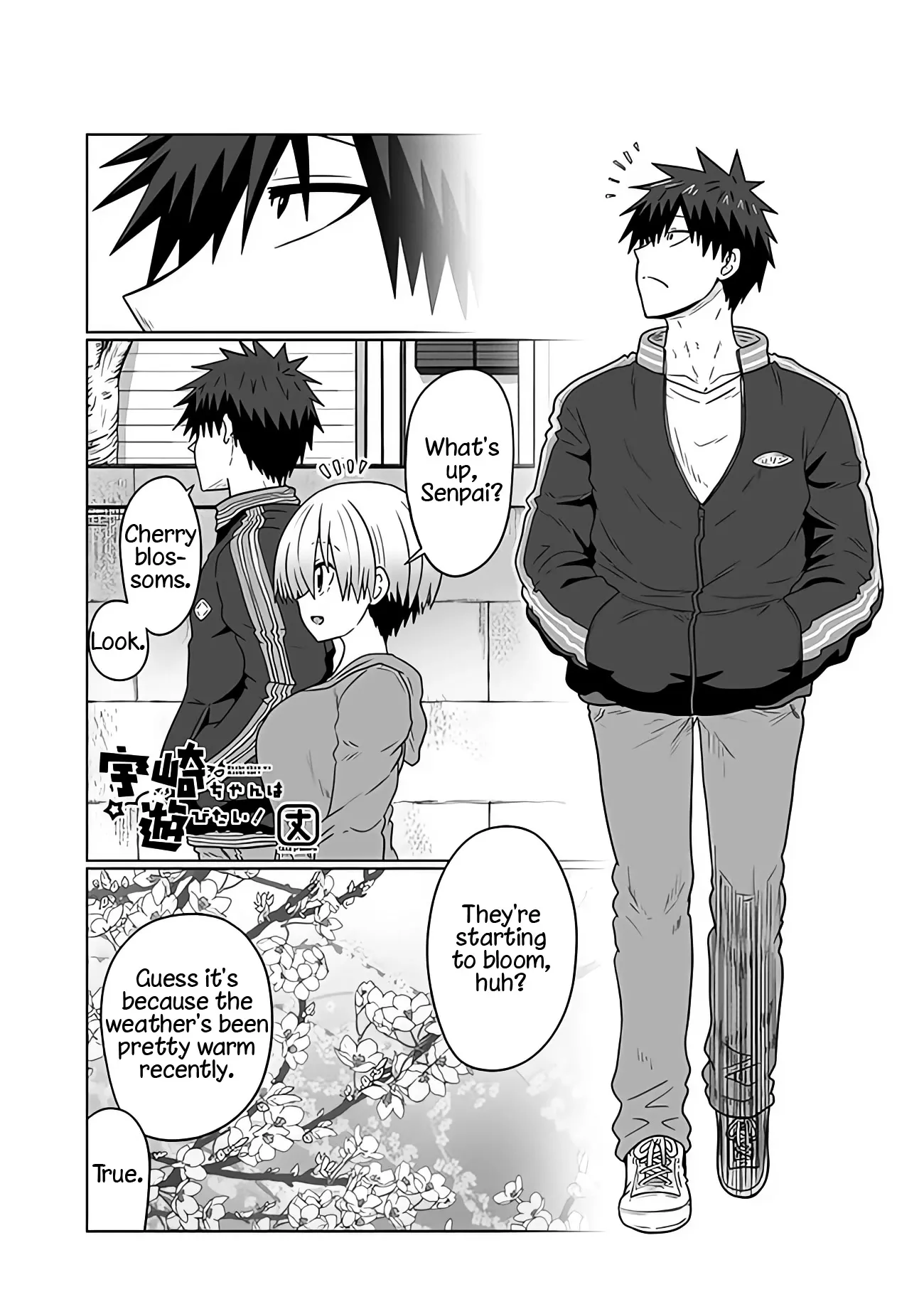 Read Uzaki-chan wa Asobitai! Chapter 94 - Kouhai and Training Online