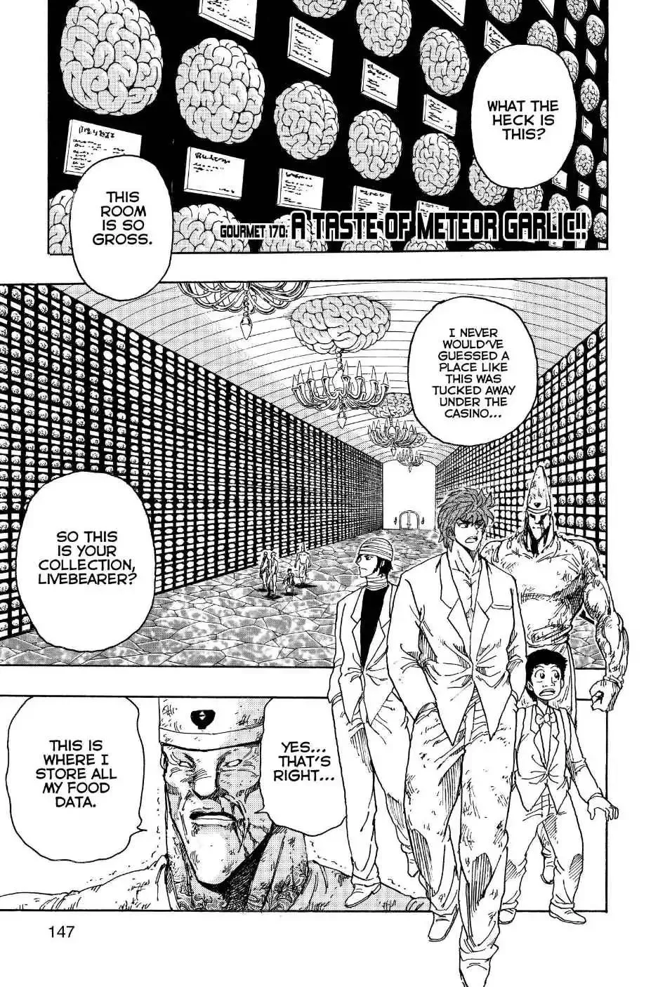 Read Toriko Chapter 170 - Vol.19 Gourmet 170: A Taste of Meteor Garlic!! Online