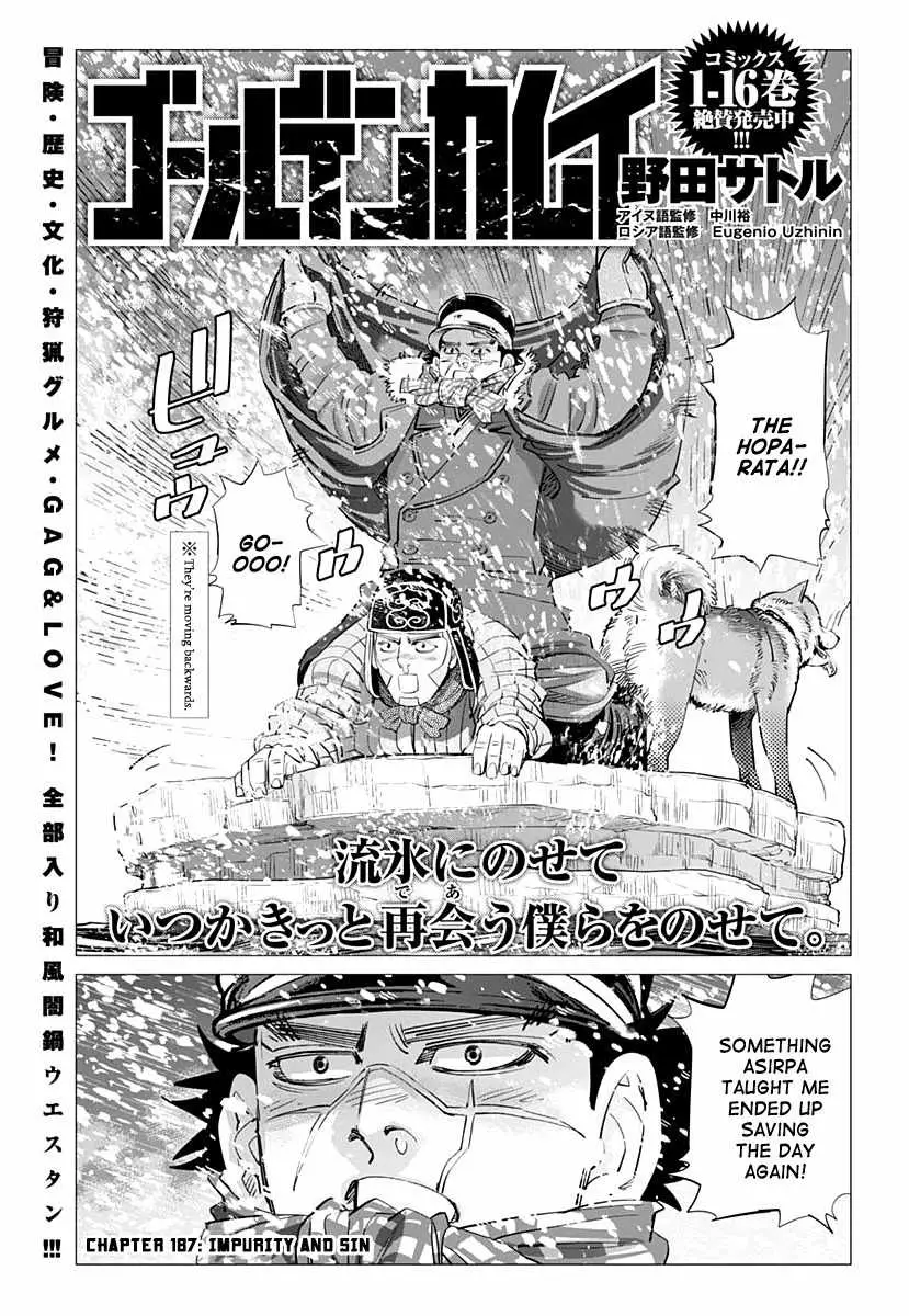 Read Golden Kamuy Chapter 187 - Impurity and Sin Online