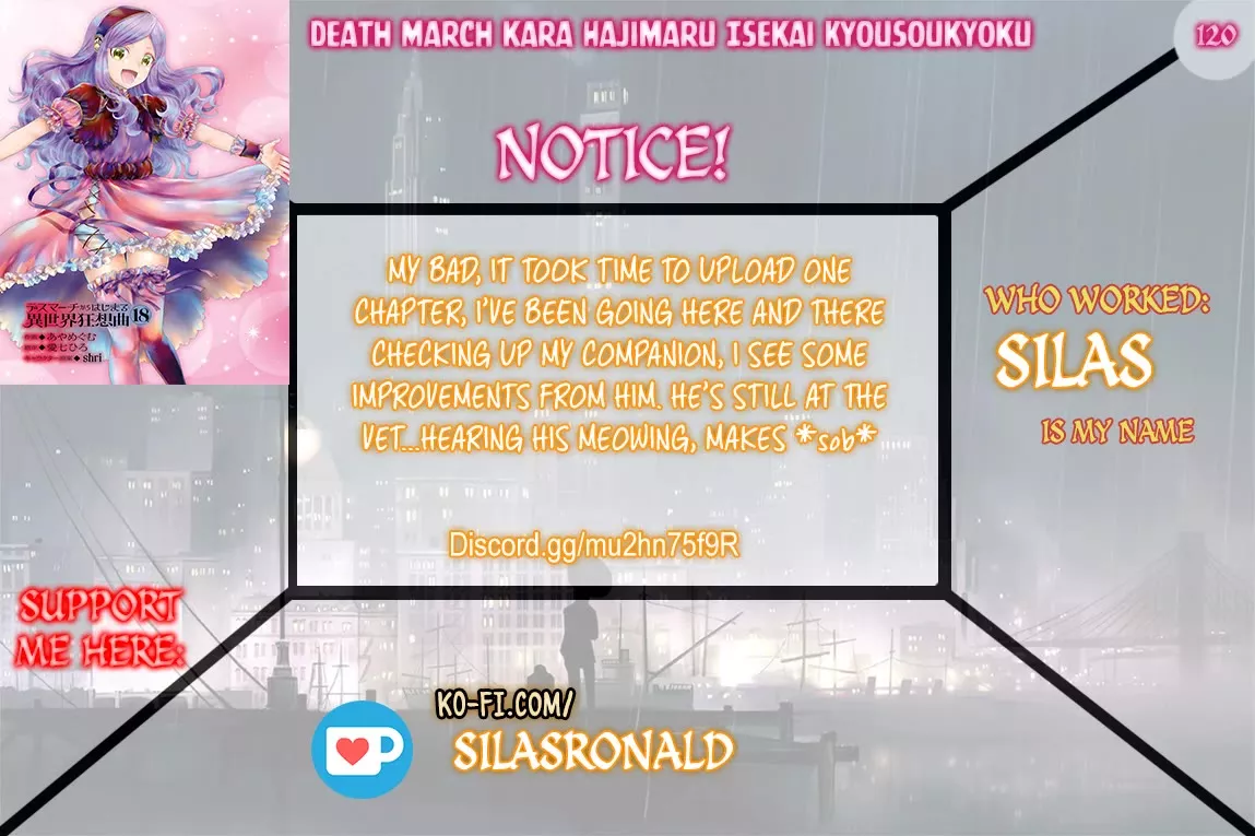 Read Death March kara Hajimaru Isekai Kyousoukyoku Chapter 120 Online