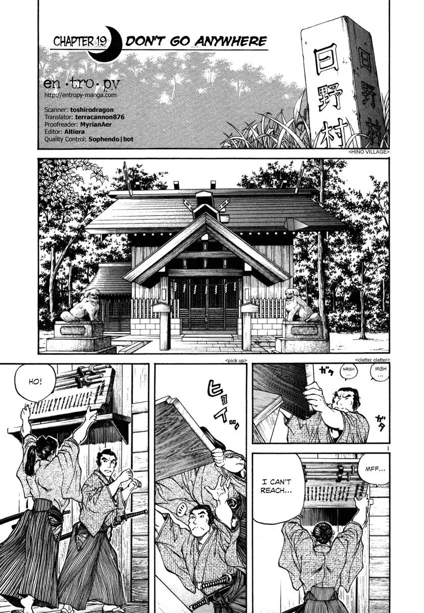 Read Getsu Seiki – Sayonara Shinsengumi Chapter 19 - Don't Go Anywhere Online