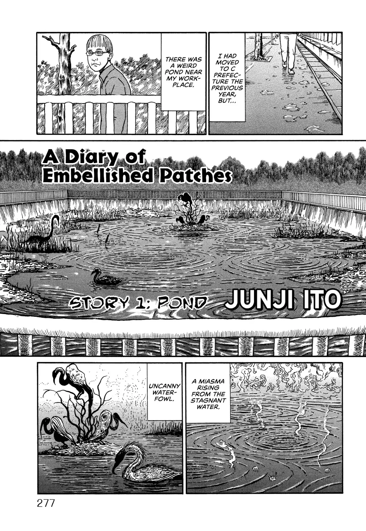 Read A Diary of Embellished Patches Chapter 1 - Pond (Junji Itou) Online