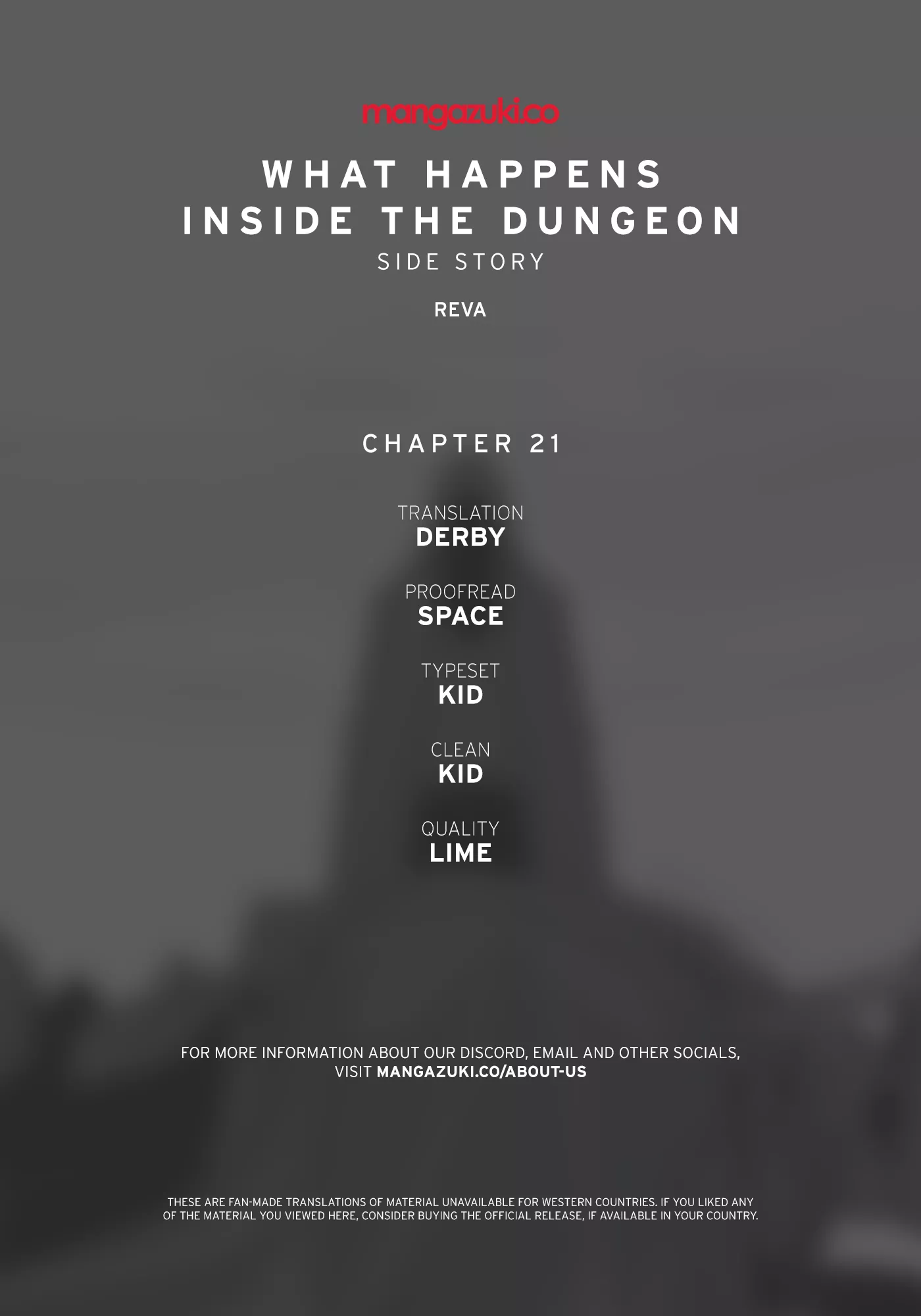 Read What Happens Inside the Dungeon Chapter 131 - Side Story - Chapter 21 Online