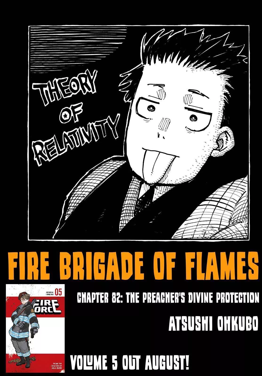 Read Enen no Shouboutai Chapter 82 - The Preacher's Divine Protection Online