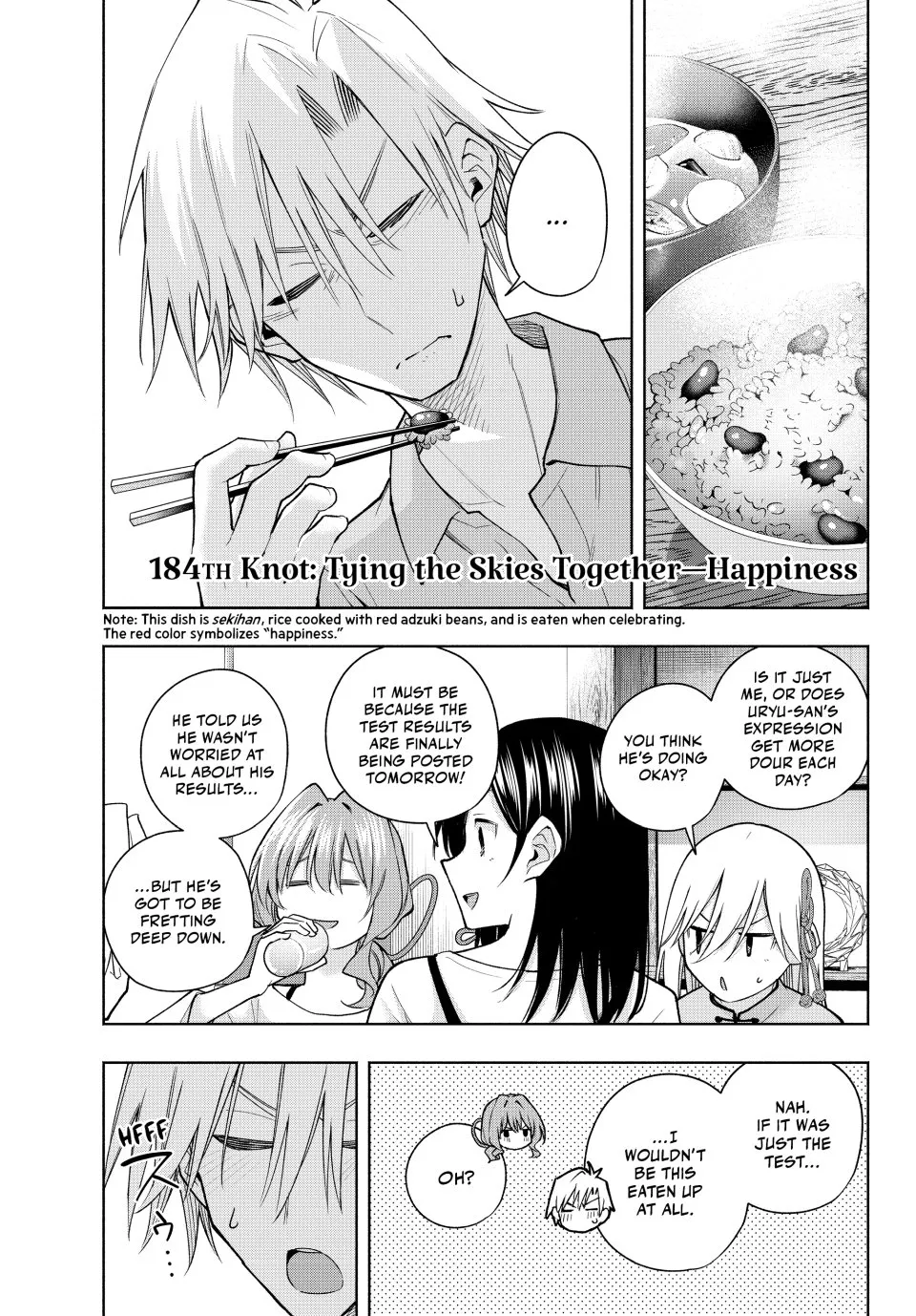 Read Amagami-san Chi no Enmusubi Chapter 184 - Tying the Skies Together—Happiness Online
