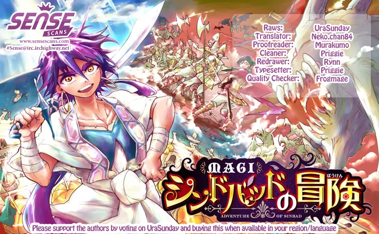 Read Magi – Sinbad no Bouken Chapter 61 Online