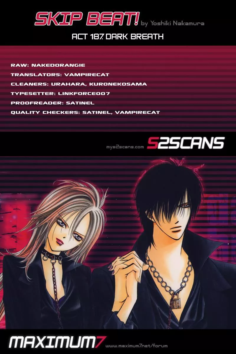 Read Skip Beat! Chapter 187 - Dark Breath Online