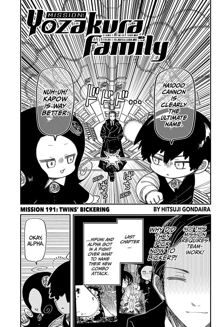 Read Mission: Yozakura Family Chapter 191 Online