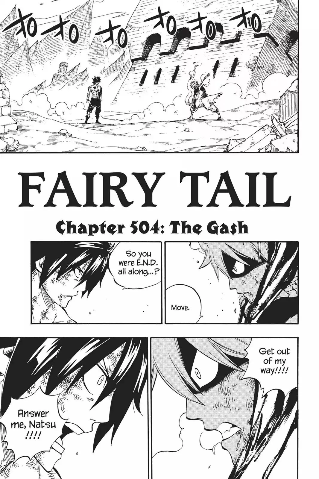 Read Fairy Tail Chapter 504 - The Gash Online