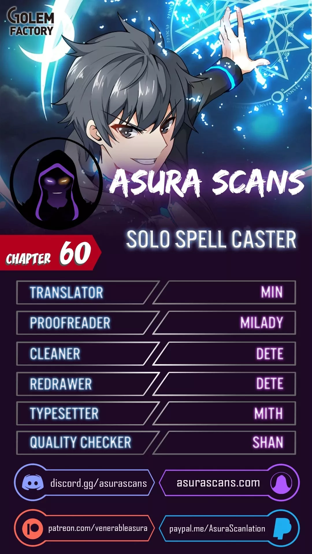 Read Solo Spell Caster Chapter 60 Online