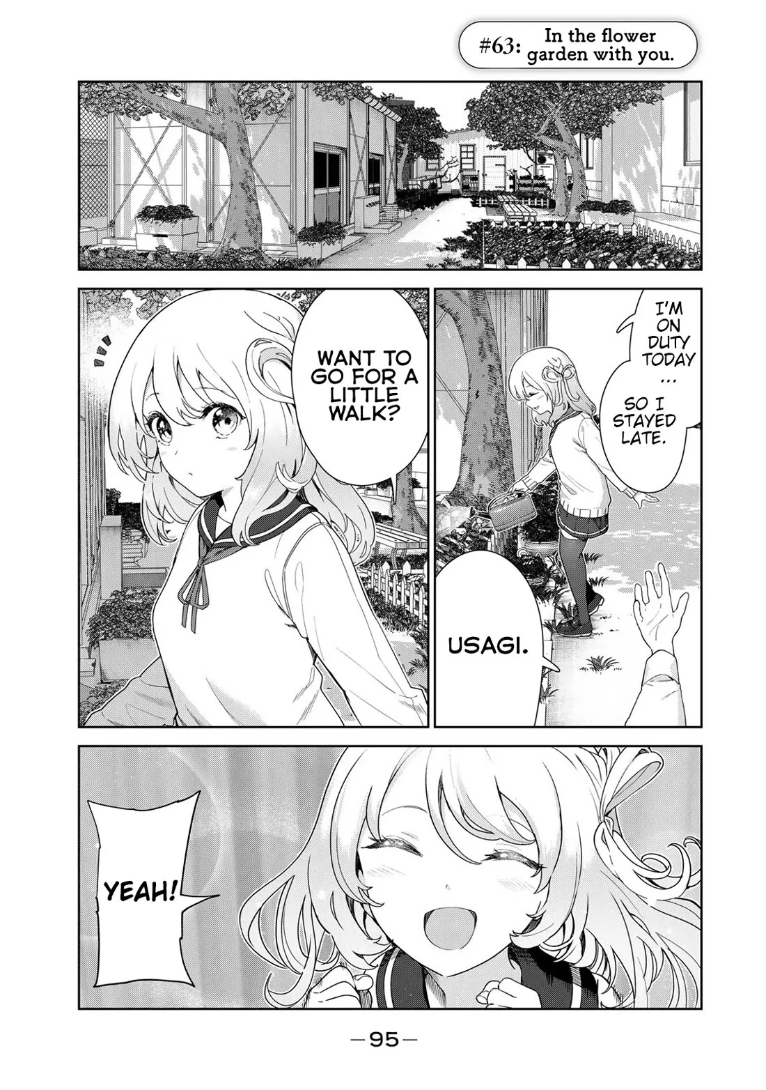 Read Inu ni Nattara Suki na Hito ni Hirowareta. Chapter 63 - In the flower garden with you Online