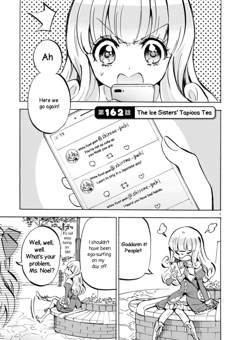 Read Jashin-chan Dropkick Chapter 162 - The Ice Sisters' Tapioca Tea Online