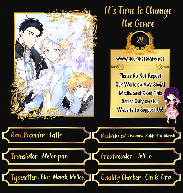 Read It’s Time to Change the Genre Chapter 24 Online