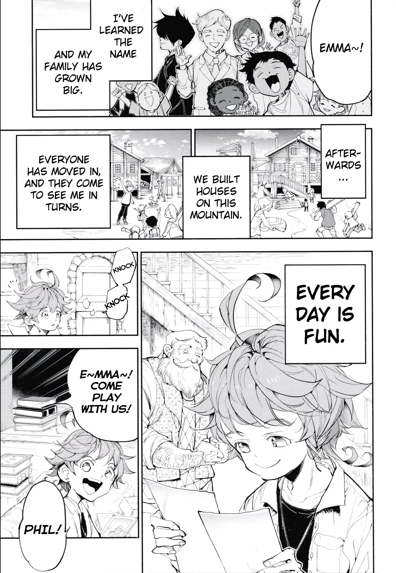 Read Yakusoku no Neverland Chapter 181.9 Online