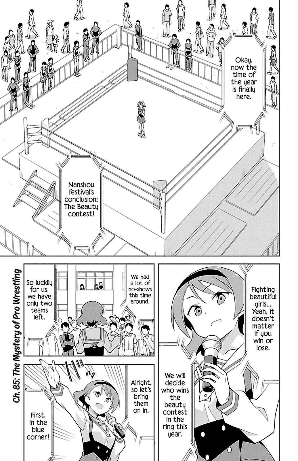 Read Atsumare! Fushigi Kenkyu-bu Chapter 85 - The Mystery of Pro Wrestling Online