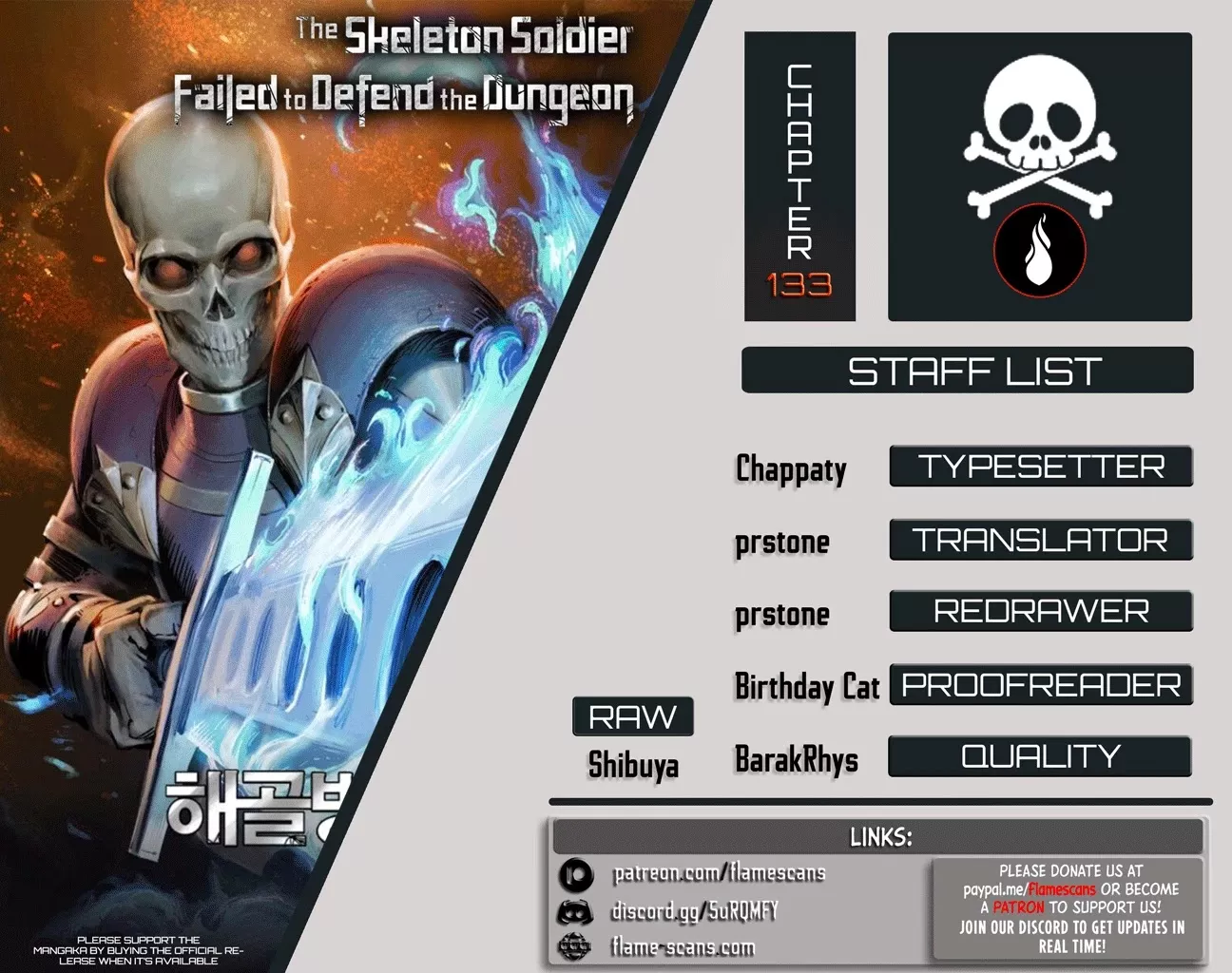 Read Skeleton Soldier Couldn’t Protect the Dungeon Chapter 133 Online