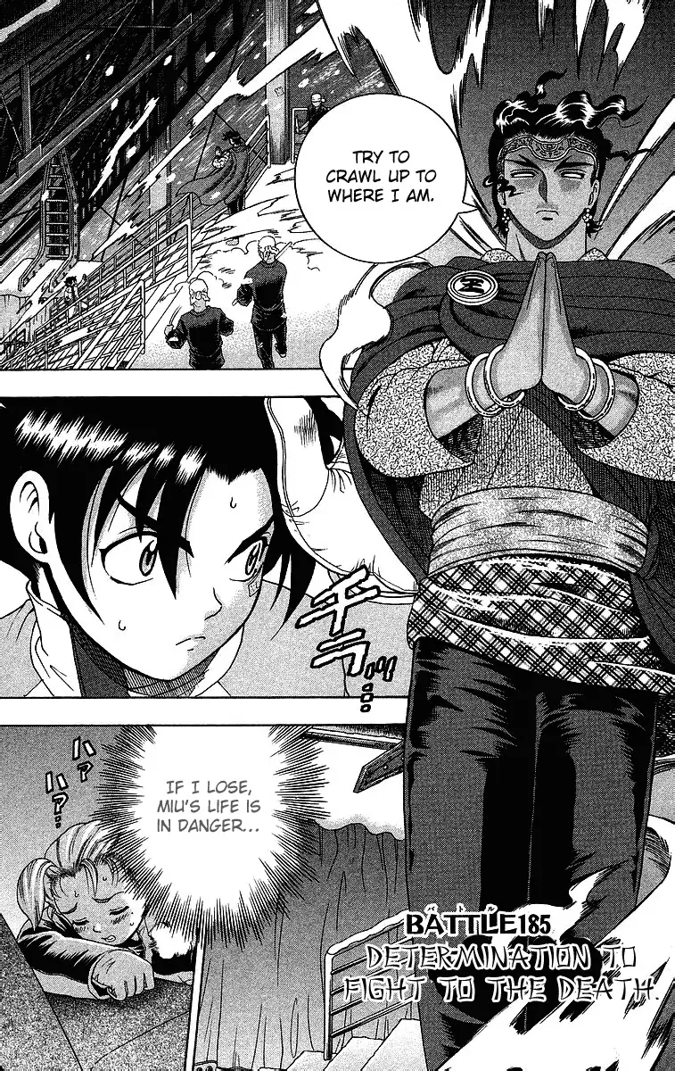 Read History’s Strongest Disciple Kenichi Chapter 185 - Determination to Fight to the Death Online