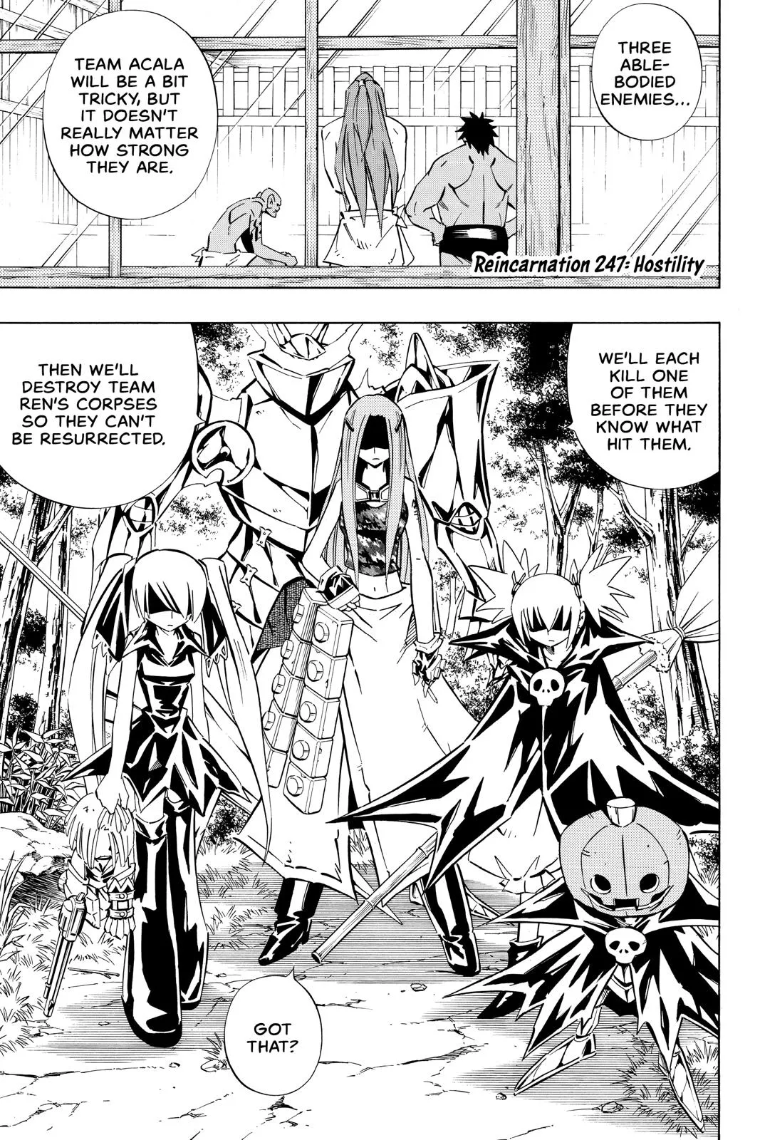 Read Shaman King Chapter 247 Online