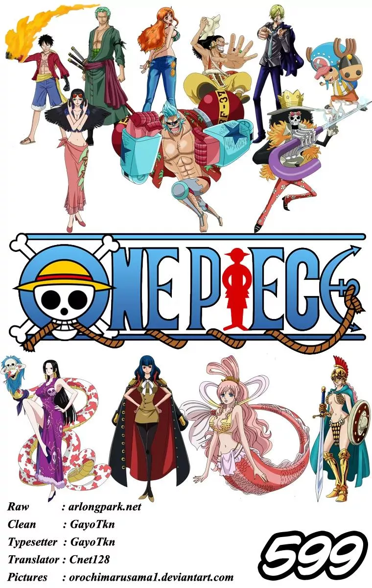 Read One Piece Chapter 599 - The Nine Pirates Online