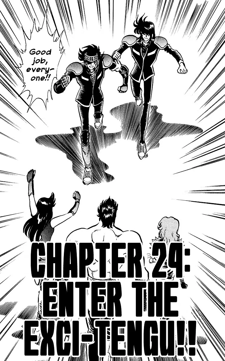 Read Blazing Ninjaman Chapter 24 - Enter the Exci-Tengu!! Online