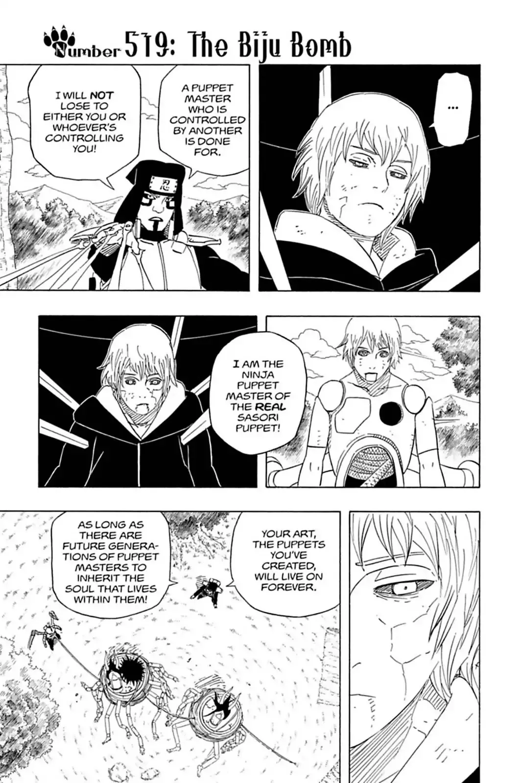 Read Naruto Chapter 519 - The Biju Bomb Online