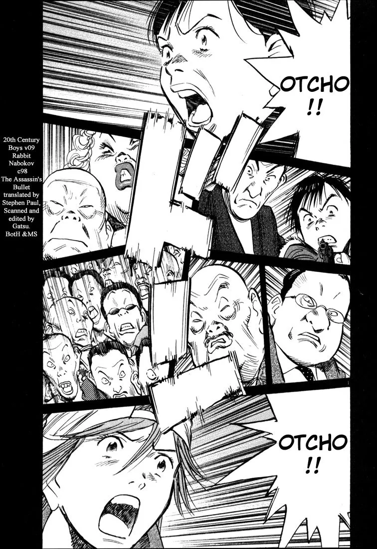 Read 20th Century Boys Chapter 98 - The Assassin's Bullet Online