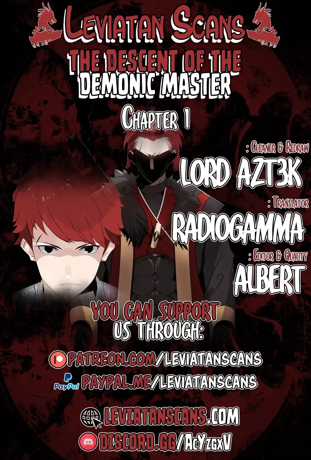 Read The Descent of the Demonic Master Chapter 1 Online