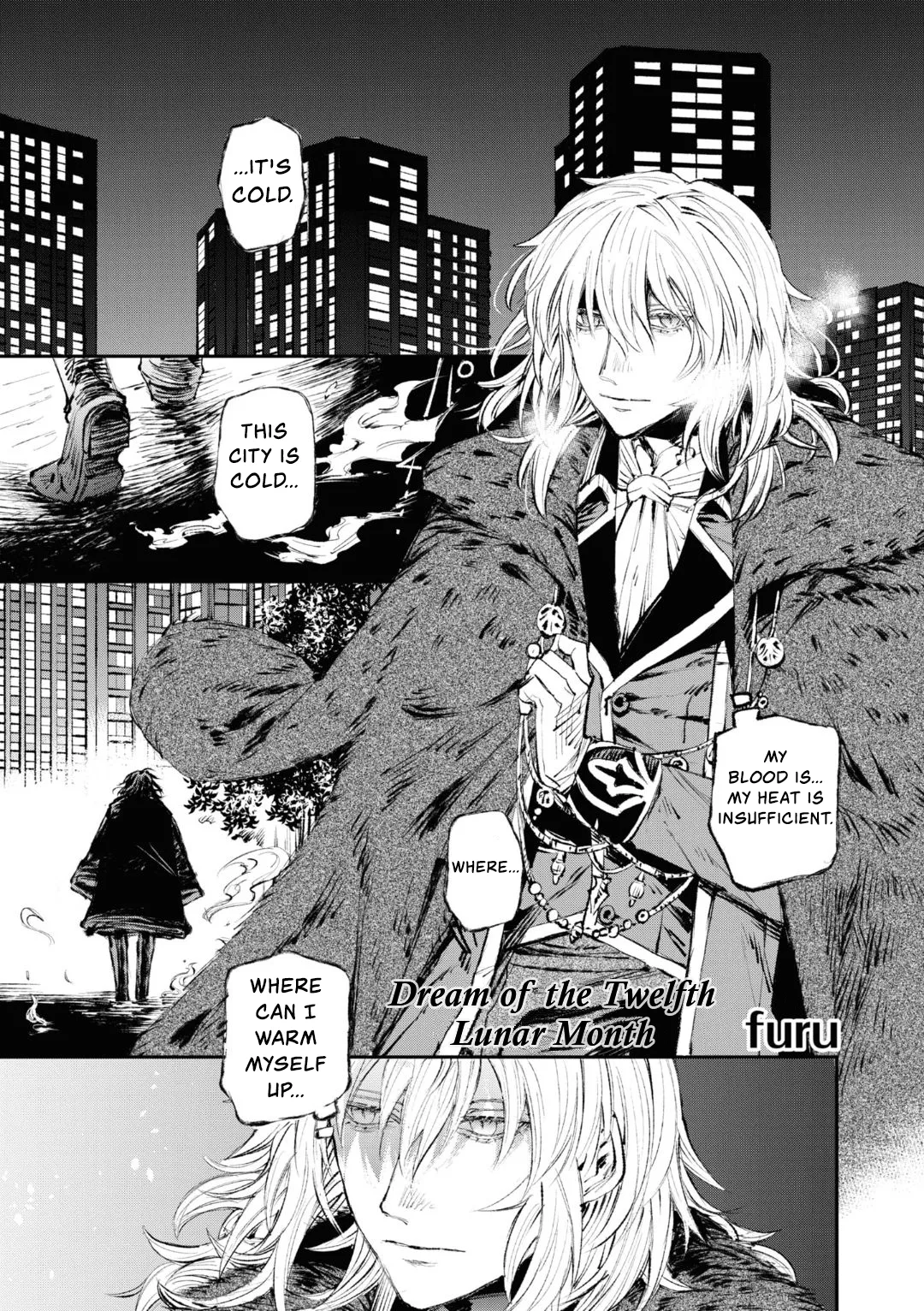 Read Tsukihime -A piece of blue glass moon- Comic Anthology Chapter 4 - Dream of the Twelfth Lunar Month (furu) Online