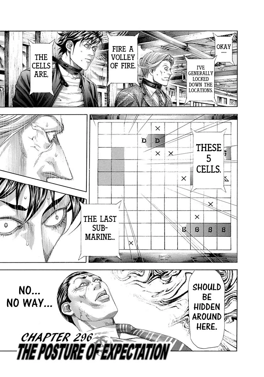 Read Usogui Chapter 296 - The Posture Of Expectation Online