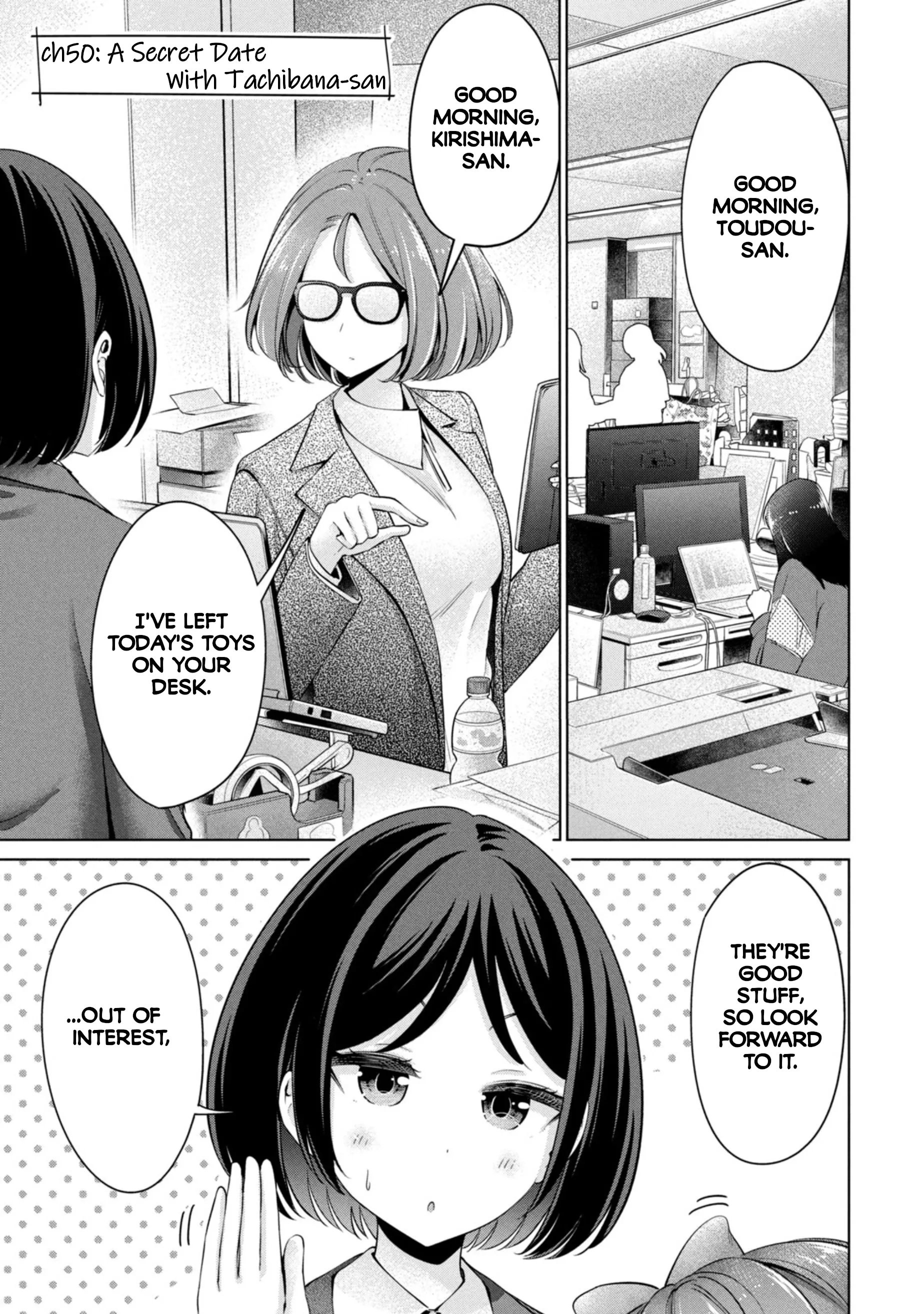 Read Tada de wa Dakaremasen Chapter 50 - A Secret Date with Tachibana-san Online