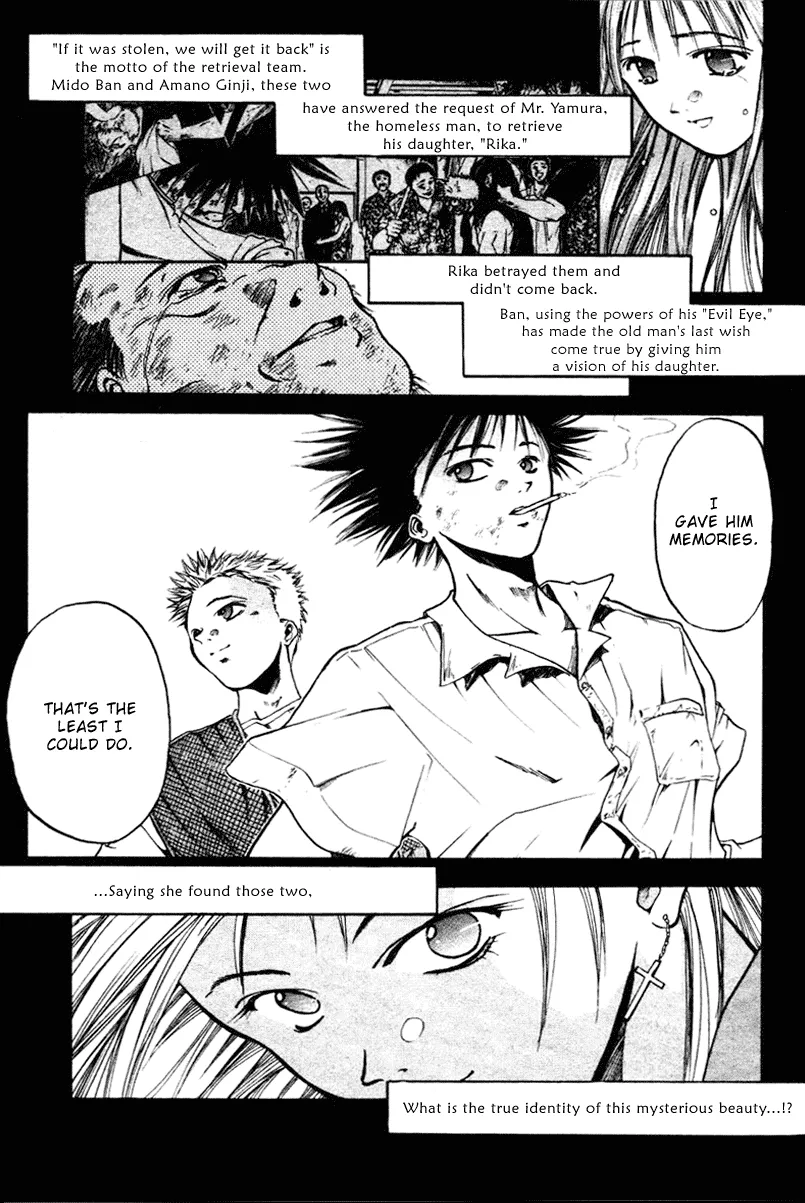 Read Get Backers Chapter 4 - Act II: The Case Of The Lucky Cat [Get Beck The Moment] (1): Like a Bat Outta Heaven Online