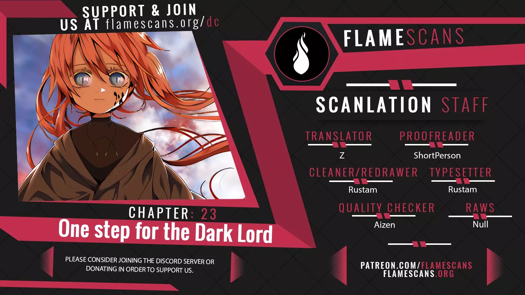 Read One Step for the Dark Lord Chapter 23 Online