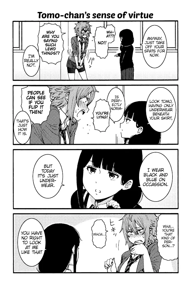 Read Tomo-chan wa Onna no ko! Chapter 72 - Tomo-chan's Sense Of Virtue Online