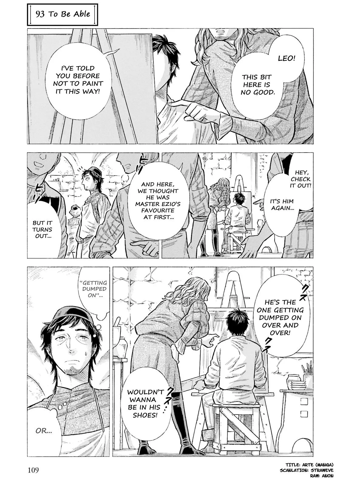 Read Arte Chapter 93 - To Be Able Online